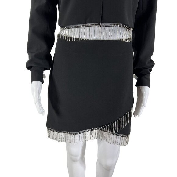 House Of Harlow 1960 Crystal Fringe Two Pieces Set Size M Costal Cowgirl Western - Picture 3 of 16